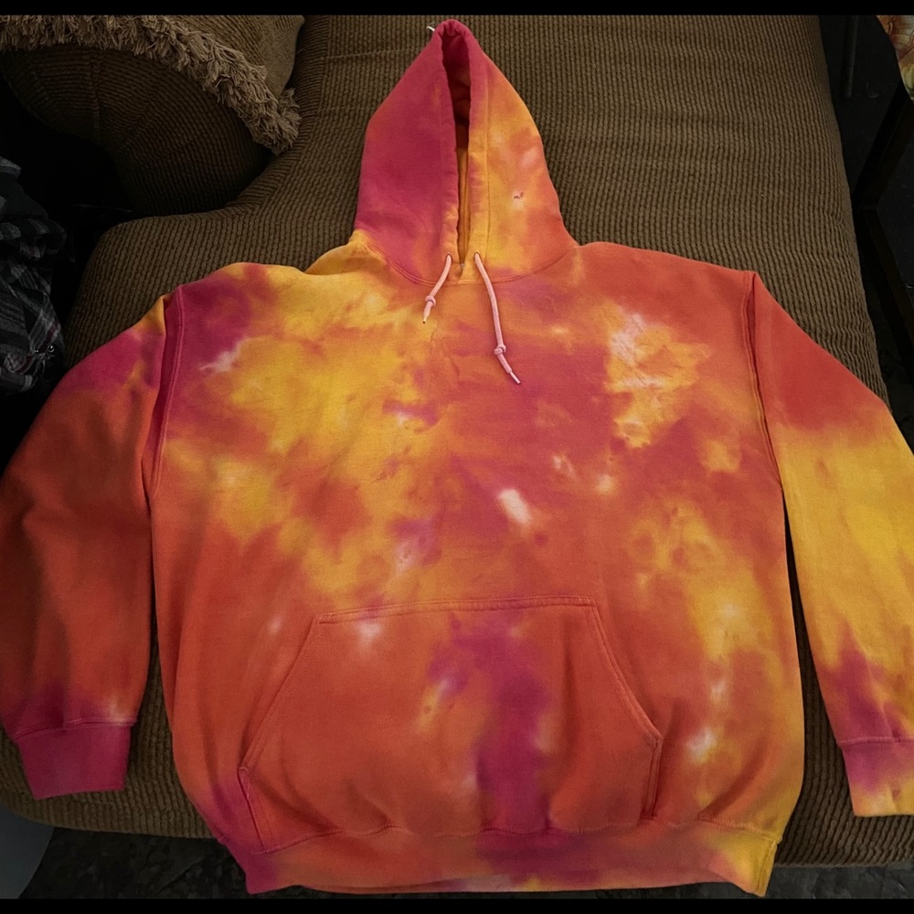 Zine Castle Tie Dye Hoodie
